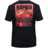 Футболка RAPALA черная logo Splash S APRSTSBS